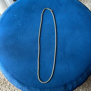 Gold tone chain